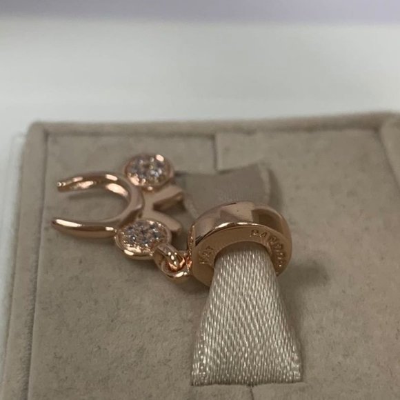 Pandora Rose Minnie Ear Headband Exclusive Dangle - Picture 4 of 8